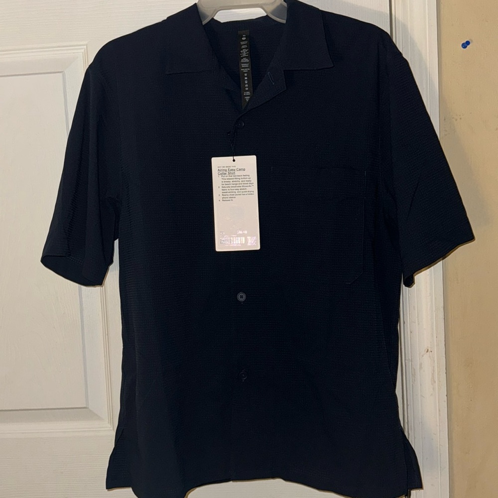 Lululemon Airing Easy Camp Collar Shirt